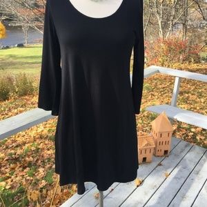 Salaam Black Tunic/dress Size Small Made In The US